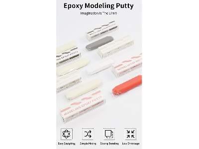 Mep-01 Modeling Epoxy Putty, Solid Color - zdjęcie 2