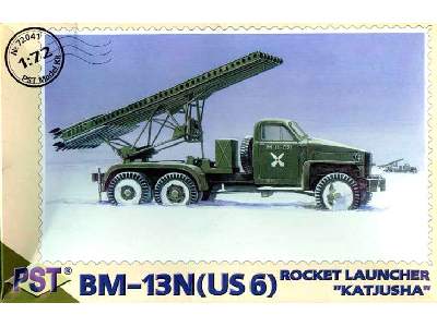 Wyrzutnia rakiet BZ-13N Katiusza -  US6 Studebaker - zdjęcie 1