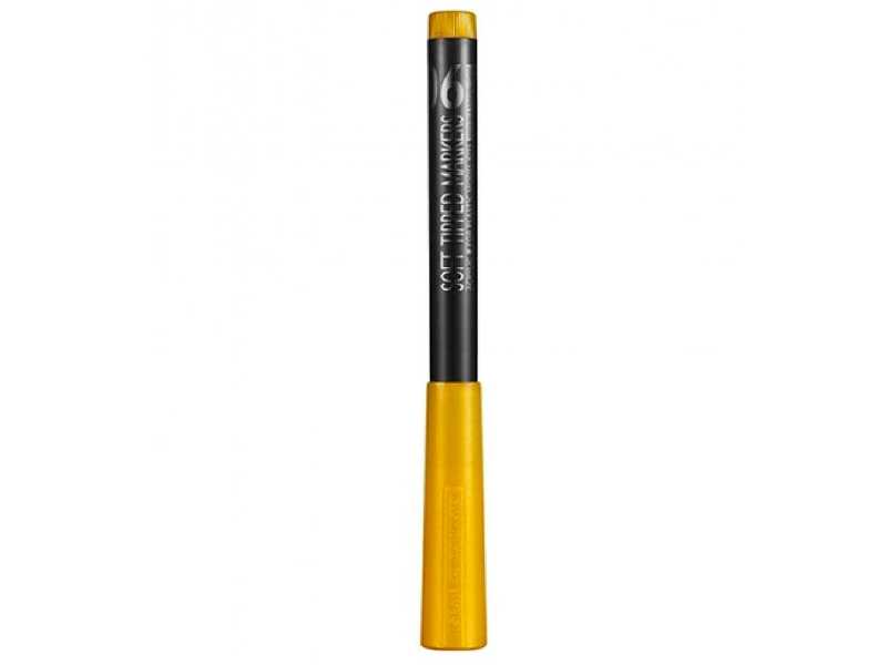 Mkm-06 Metallic Gold Soft Tipped Marker Pen - zdjęcie 1