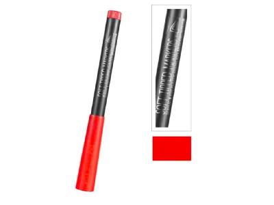 Mk-04 Red Soft Tipped Marker Pen - zdjęcie 1