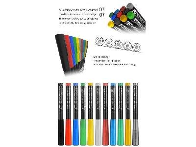 Mk-03 Grey Soft Tipped Marker Pen - zdjęcie 7