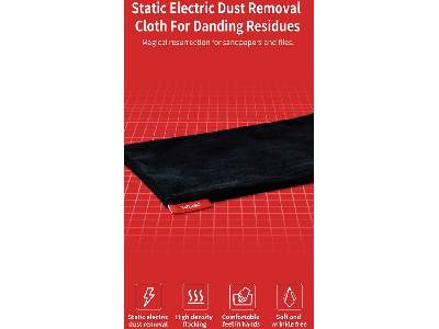 Dc-25 Static Electric Dust Removal Cloth For Sanding Residues - zdjęcie 2