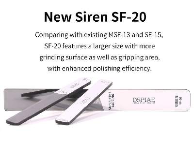 Sf-20 Maximum Precision Tempered Glass File - zdjęcie 1