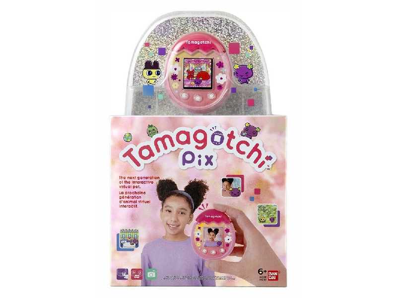 Tamagotchi Pix - Pink - zdjęcie 1 Tamagotchi Pix - Pink - zdjęcie 1