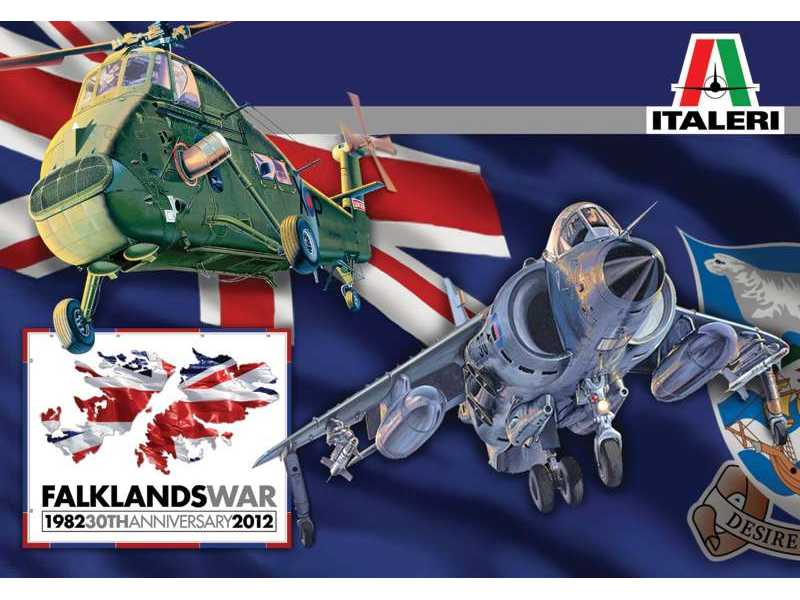 Śmigłowiec Wessex UH.5 / Sea Harrier FRS.1 - zdjęcie 1 Śmigłowiec Wessex UH.5 / Sea Harrier FRS.1 - zdjęcie 1