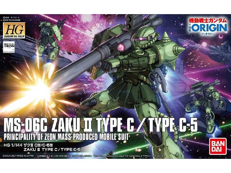 Ms-06c Zaku Ii Type C / Type C-5 (Gundam 83853) - zdjęcie 1 Ms-06c Zaku Ii Type C / Type C-5 (Gundam 83853) - zdjęcie 1