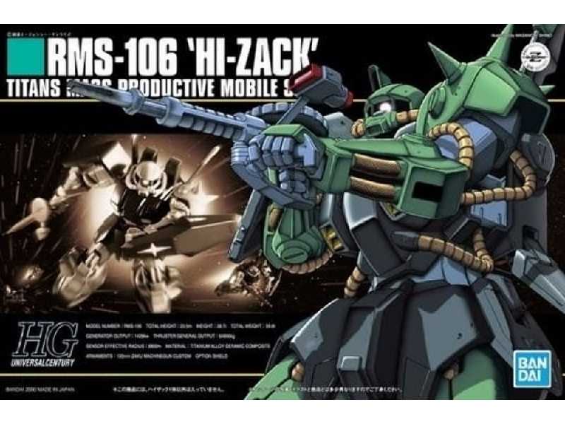 Rms-106 'hi-zack' - zdjęcie 1 Rms-106 'hi-zack' - zdjęcie 1