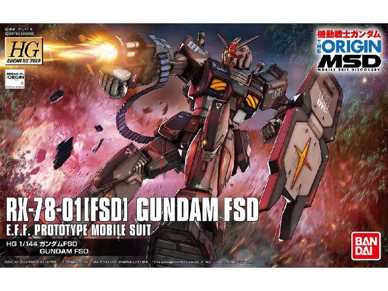Rx-78-01(Fsd) Gundam Fsd (Gundam 82232) - zdjęcie 1 Rx-78-01(Fsd) Gundam Fsd (Gundam 82232) - zdjęcie 1