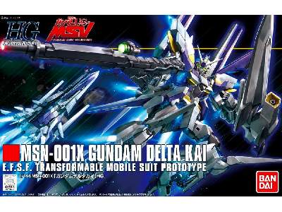 Msn-001x Gundam Delta Kai Bl - zdjęcie 1