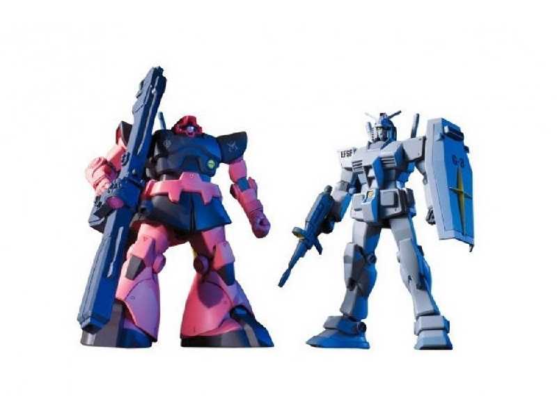 Rx-78-3 Gundam Vs Ms-09rs Rick-dom (Gundam 60960) - zdjęcie 1 Rx-78-3 Gundam Vs Ms-09rs Rick-dom (Gundam 60960) - zdjęcie 1