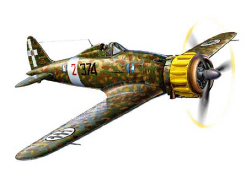 Macchi C.200 SAETTA - myśliwiec włoski - zdjęcie 1 Macchi C.200 SAETTA - myśliwiec włoski - zdjęcie 1