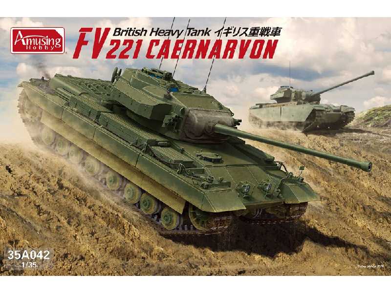 British Heavy Tank Fv221 Caernarvon - zdjęcie 1 British Heavy Tank Fv221 Caernarvon - zdjęcie 1