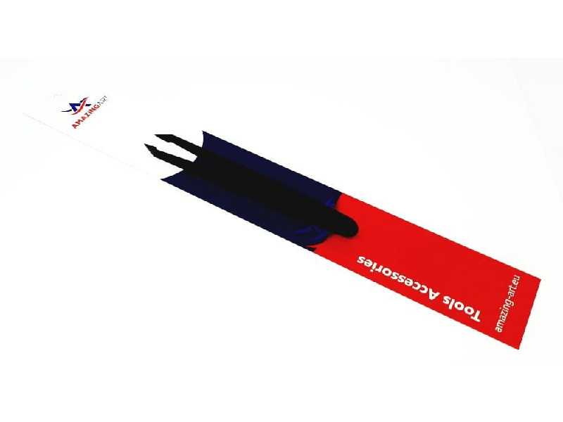 Precyzyjna Pęseta Plastikowa 11cm - zdjęcie 1 Precyzyjna Pęseta Plastikowa 11cm - zdjęcie 1