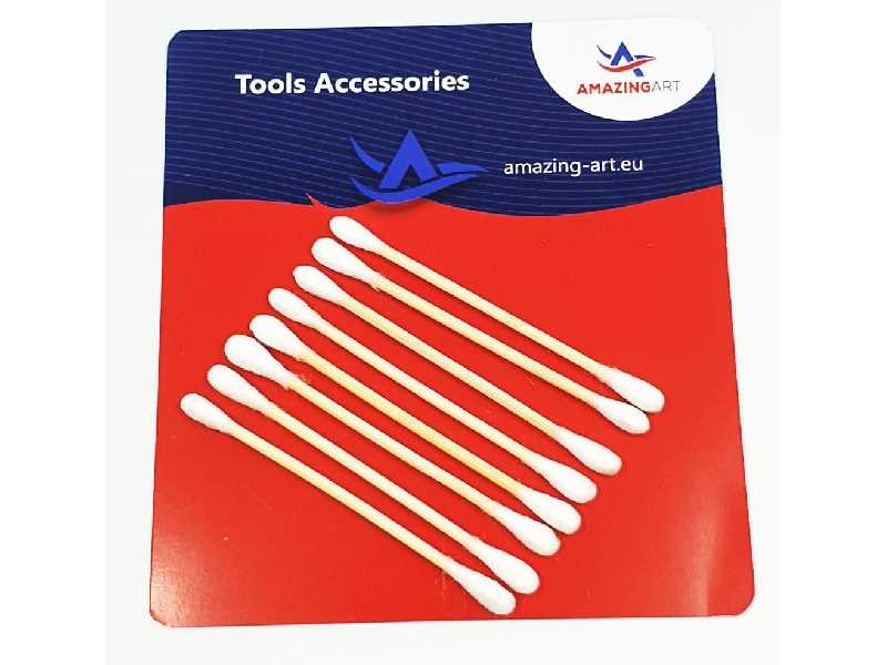 Cotton Swab Round (100 Pcs) - zdjęcie 1