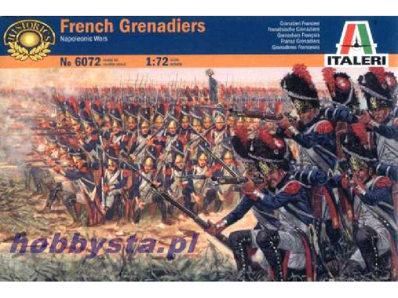 Figurki - French Grenadiers - Napoleonic Wars - zdjęcie 1 Figurki - French Grenadiers - Napoleonic Wars - zdjęcie 1
