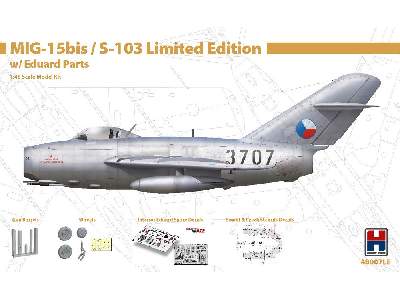 MiG-15bis / S-103 + Akcesoria Eduard - edycja limitowana - zdjęcie 1