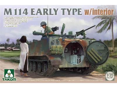 M114 typ wczesny/późny - z wnętrzem - zdjęcie 1