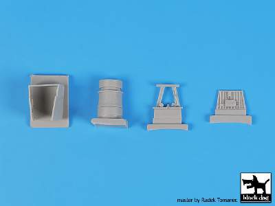 A-4 Skyhawk Wheel Bays+ Engine For Hobby Boss - zdjęcie 9