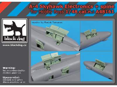 A-4 Skyhawk Electronics+spine For Hobby Boss - zdjęcie 1