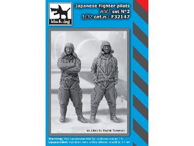 Japanese Fighter Pilots Ww Ii Set N2 - zdjęcie 1