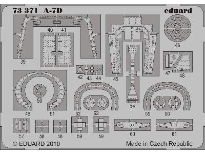  A-7D S. A. 1/72 - Hobby Boss - blaszki - zdjęcie 3