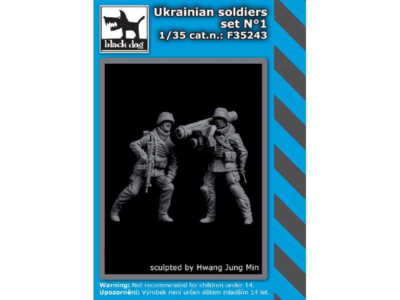 Ukrainian Soldiers Set N1 - zdjęcie 1 Ukrainian Soldiers Set N1 - zdjęcie 1