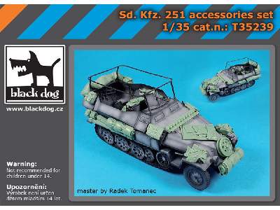 Sd.Kfz. 251 Accessories Set - zdjęcie 1