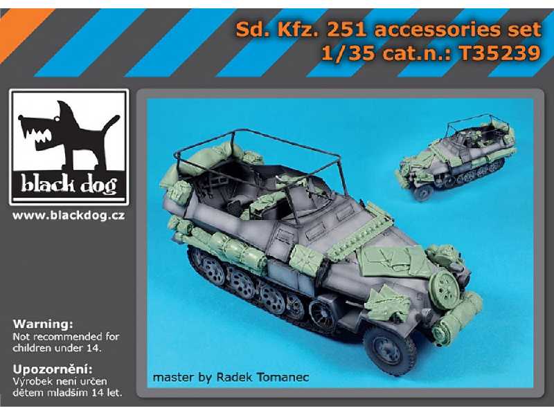 Sd.Kfz. 251 Accessories Set - zdjęcie 1 Sd.Kfz. 251 Accessories Set - zdjęcie 1