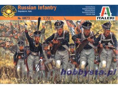 Figurki - Rosyjska piechota - Wojny Napoleońskie - zdjęcie 1