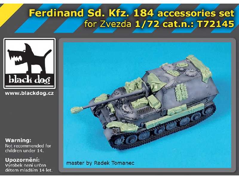 Ferdinand Sd. Kfz 184 Accessories Set For Zvezda - zdjęcie 1 Ferdinand Sd. Kfz 184 Accessories Set For Zvezda - zdjęcie 1