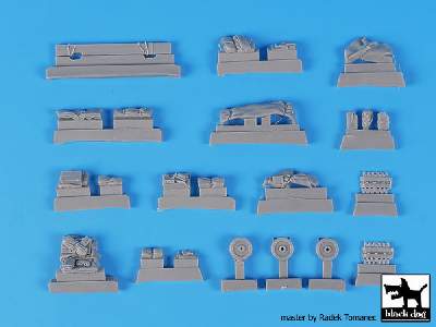 Ferdinand Sd. Kfz 184 Accessories Set For Zvezda - zdjęcie 6