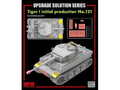 Upgrade Solution Series For 5078 Sd.Kfz.181 Tiger I Initial Production - zdjęcie 1