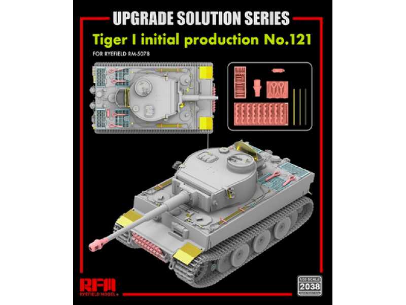 Upgrade Solution Series For 5078 Sd.Kfz.181 Tiger I Initial Production - zdjęcie 1 Upgrade Solution Series For 5078 Sd.Kfz.181 Tiger I Initial Production - zdjęcie 1