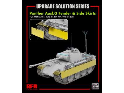 Panther Ausf.G Fender & Side Skirts For 5018,5019,5045 - zdjęcie 1