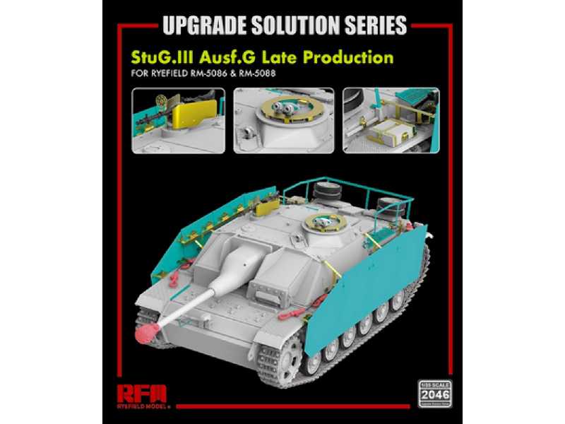 Upgrade Solution Series For 5086,5088 Stug.Iii Ausf. G Late - zdjęcie 1 Upgrade Solution Series For 5086,5088 Stug.Iii Ausf. G Late - zdjęcie 1