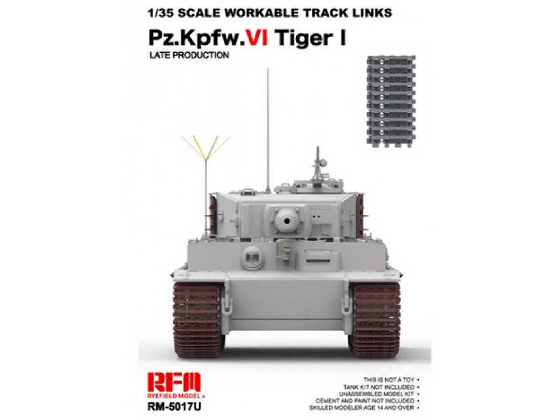 Workable Track Links For Tiger I Late - zdjęcie 1