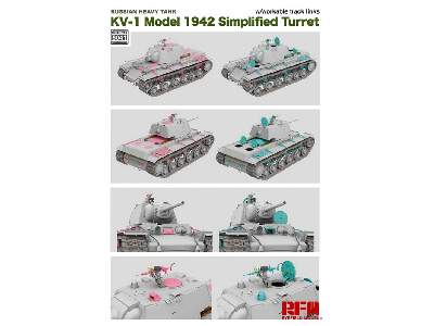 Kv-1 Model 1942 Simplified Turret - zdjęcie 3