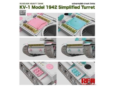 Kv-1 Model 1942 Simplified Turret - zdjęcie 5