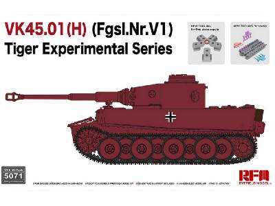 Vk45.01(H) (Fgsl.Nr.V1) Tiger Experimental Series - zdjęcie 1
