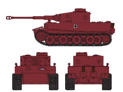 Vk45.01(H) (Fgsl.Nr.V1) Tiger Experimental Series - zdjęcie 3