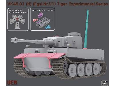 Vk45.01(H) (Fgsl.Nr.V1) Tiger Experimental Series - zdjęcie 4