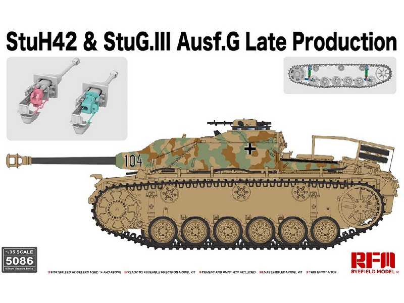 Stuh42 & Stug.Iii Ausf.G Late Production - zdjęcie 1 Stuh42 & Stug.Iii Ausf.G Late Production - zdjęcie 1