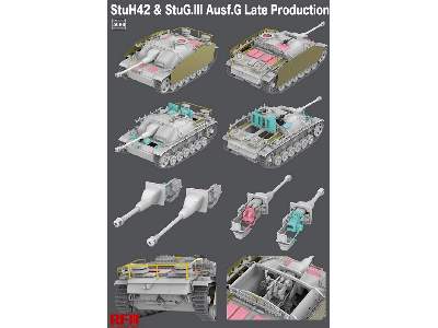 Stuh42 & Stug.Iii Ausf.G Late Production - zdjęcie 3
