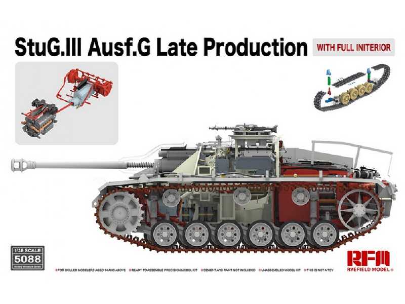 Stug.Iii Ausf.G Late Production (Full Interior) - zdjęcie 1 Stug.Iii Ausf.G Late Production (Full Interior) - zdjęcie 1