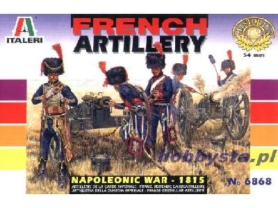 Figurki Francuska artyleria - 1815 - zdjęcie 1