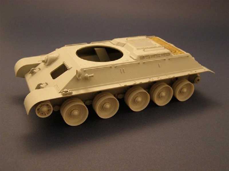 Burn Out Wheels For T-34 Tank (Model 1940-41) - zdjęcie 1 Burn Out Wheels For T-34 Tank (Model 1940-41) - zdjęcie 1