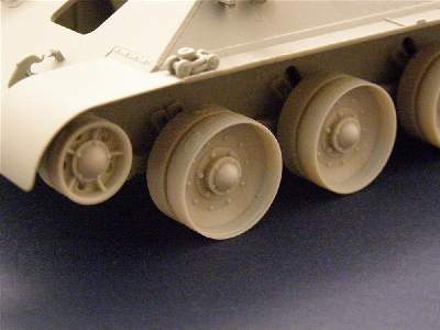 Burn Out Wheels For T-34 Tank (Model 1940-41) - zdjęcie 4