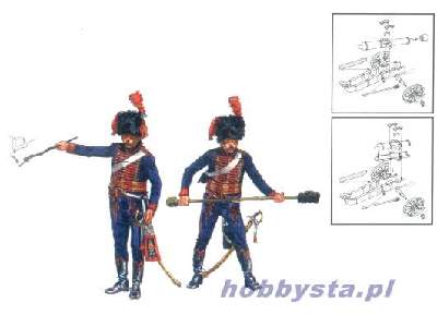 Figurki Francuska artyleria - 1815 - zdjęcie 2