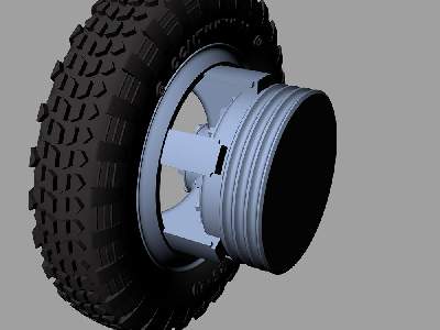 Krupp L3h163 Road Wheels (Gelande Pattern) - zdjęcie 3