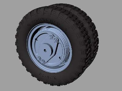 Krupp L3h163 Road Wheels (Gelande Pattern) - zdjęcie 4